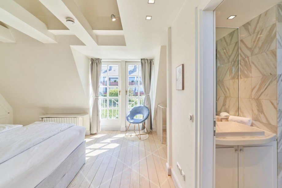 Zugang Bad en Suite Haus Scharbeutz