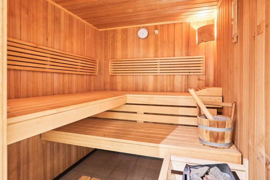 Sauna im Souterrain Etagenwohnung Timmendorfer Strand