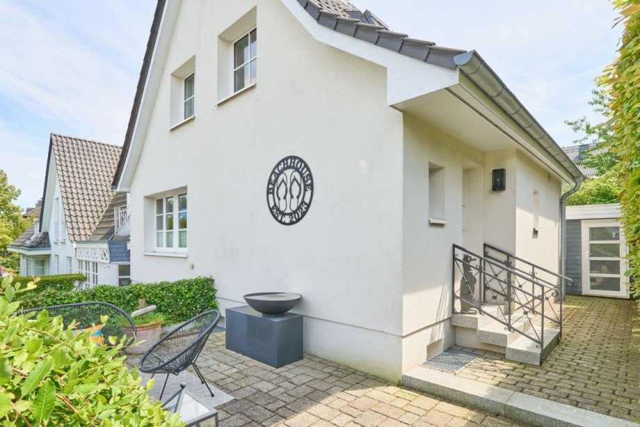 Hauseingang Beachhouse Haus Scharbeutz