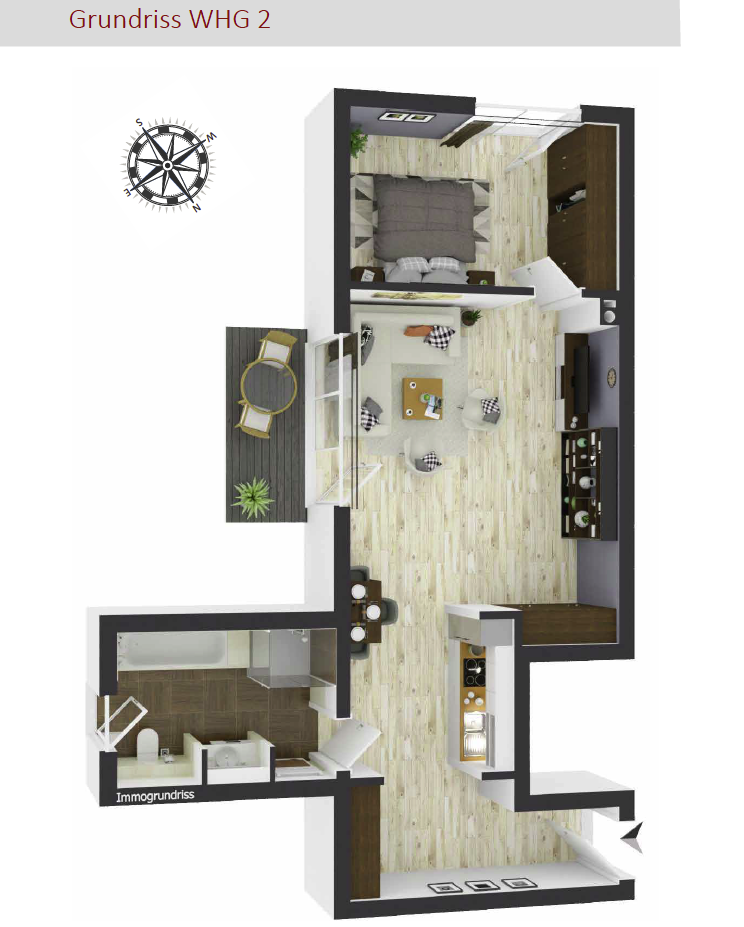  Erdgeschosswohnung K�hlungsborn