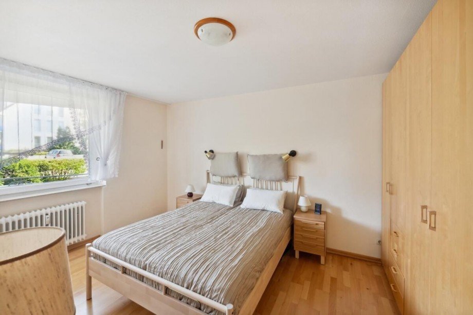 Schlafzimmer Erdgeschosswohnung Scharbeutz