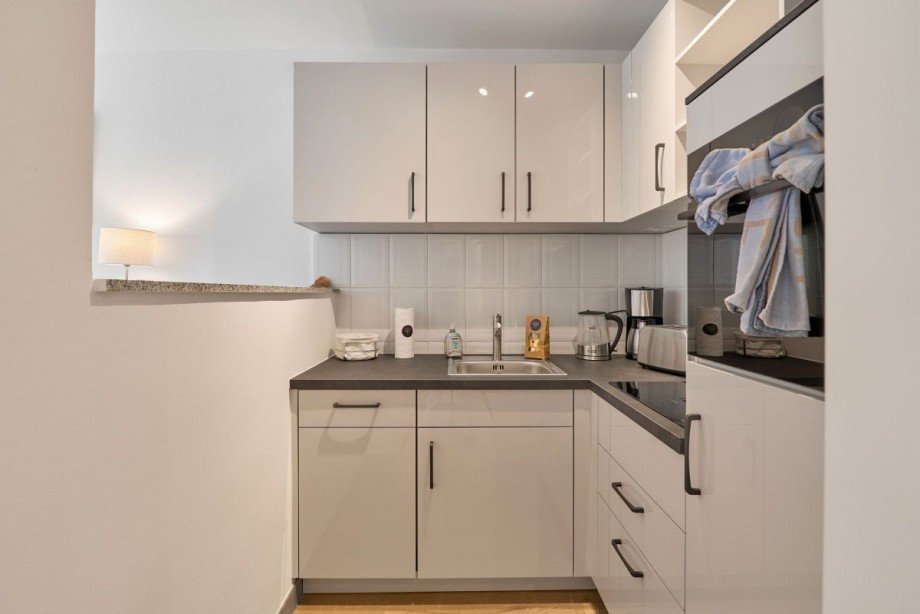 moderne Einbauk�che Wohnung Scharbeutz